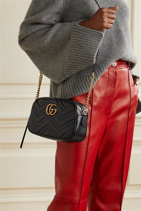 gucci marmont bag interior|what makes gucci marmont bag.